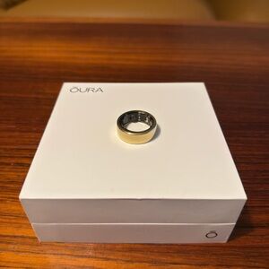 Oura Gen 3 Horizon Ring in Gold - Size 8